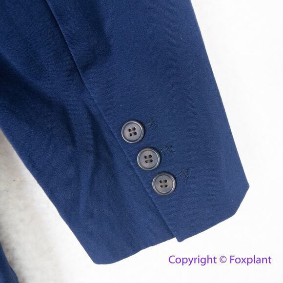 Eloquii Premier Blue blazer one button collared, size 16‎ - Picture 11 of 14